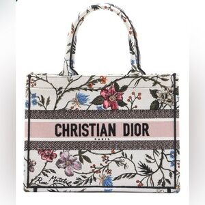 Dior Floral Tote Bag - Multicolor